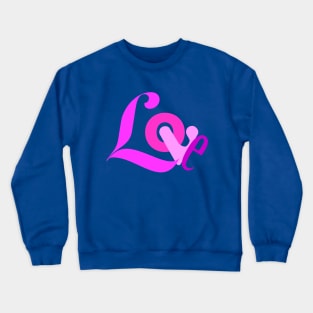 Love Jumble Crewneck Sweatshirt